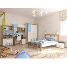 Детская комната MIX Bunny blue